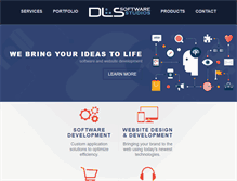 Tablet Screenshot of dlssoftwarestudios.com